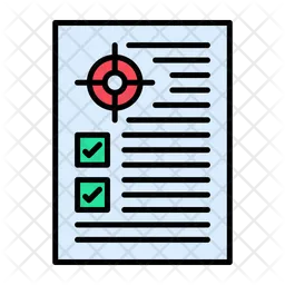 Action Plan  Icon