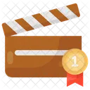 Actionboard Clapperboard Slat Board Icon