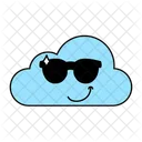 Nube De Actitud Actitud Emoji De Nube Icono