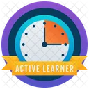 Active Learner Educational Badge Badge Icon