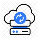 Rafraichissement Du Serveur Stockage Rafraichissement Icône