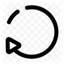 Recharger Synchroniser Faire Pivoter Icône