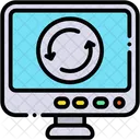 Actualizacion Pantalla Monitor Icono