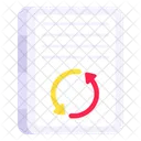 Actualizacion De Archivos Actualizacion De Archivos Sincronizacion De Archivos Icono