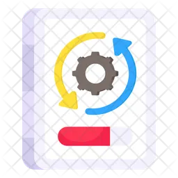 Actualización de archivos  Icono