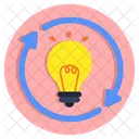 Actualizacion De La Bombilla Actualizacion De La Bombilla Actualizacion De La Bombilla Icono