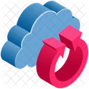 Nube Informatica Sincronizacion Icono