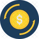 Actualización del dólar  Icono
