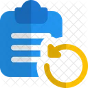Actualizacion Del Portapapeles Portapapeles Actualizar Icono