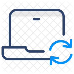 Actualización de la computadora portátil  Icono