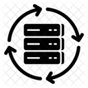 Actualizacion Del Servidor Servidor De Datos Base De Datos Icono