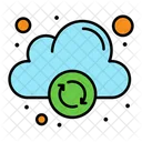 Actualización de la nube  Icono