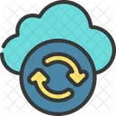 Actualización de la nube  Icono