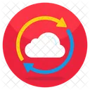 Actualización de la nube  Icono