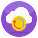 Actualización de la nube  Icono