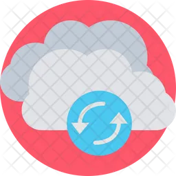 Actualización de la nube  Icono