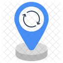 Actualizacion De Ubicacion Direccion Gps Icon