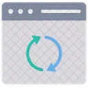 Actualizar Reiniciar Navegador Icono