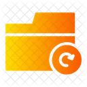 Actualizar Datos Sincronizacion De Datos Archivos Y Carpetas Icono