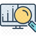 Actuarial Magnifying Display Icon