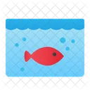 Acuario rectangular  Icono