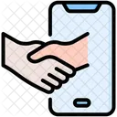 Acuerdo Digital En Linea Icono