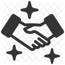 Acuerdo Apreton De Manos Cooperacion Icon
