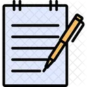 Acuerdo De Contrato Firma De Documento Acuerdo Icono