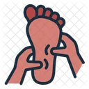 Acupressure Therapy Foot Icon