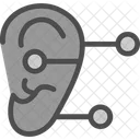 Acupuncture Ear Face Icon