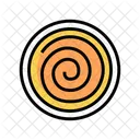 Espiral Acupuntura Massagem Ícone