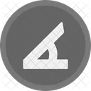 Acute Angle Algebra Geometry Icon