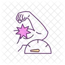 Muscle Biceps Pain Icon