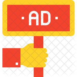 Ad Icon Of Flat Style Available In Svg Png Eps Ai Icon Fonts