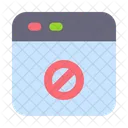 Ad Block Block Browser Icon