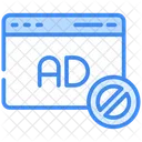 Ad Blocker No Advertisement Ad Block Icon