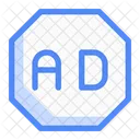 Ad Blocker No Advertisement Ad Block Icon