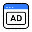 Ad Blocker No Advertisement Ads Restricted Icon