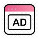 Ad Blocker No Advertisement Ads Restricted Icon