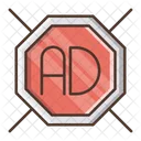 Ad Blocker Digital Icon