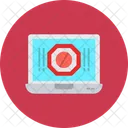 Ad Blocker Marketing Digital Icon