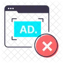 Ad Blocker No Advertisement Ad Block Icon