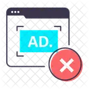 Ad Blocker No Advertisement Ad Block Icon