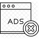 Ad Blocker No Advertisement Ad Block Icon