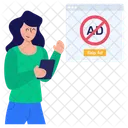 Skip Ad Ad Blocker Stop Ad Icon
