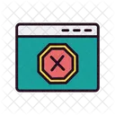 Ad Blocker Digital Marketing Ad Icon