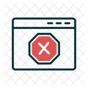 Ad Blocker Digital Marketing Ad Icon