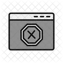 Ad Blocker Digital Marketing Ad Icon