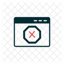Ad Blocker Digital Marketing Ad Icon