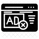 Ad Blocker Digital Marketing Block Ad Block Icon